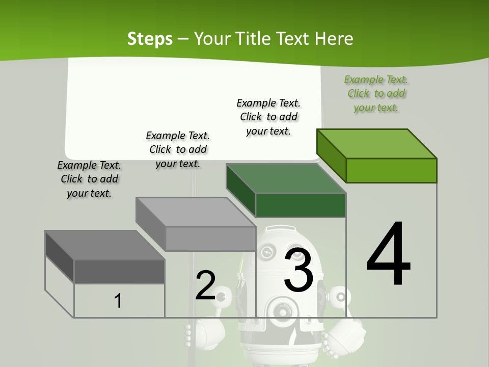 Male Space Robotic PowerPoint Template
