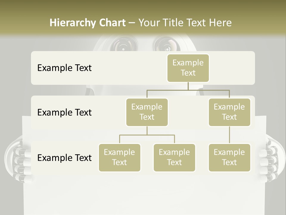 Intelligence Space Robot PowerPoint Template