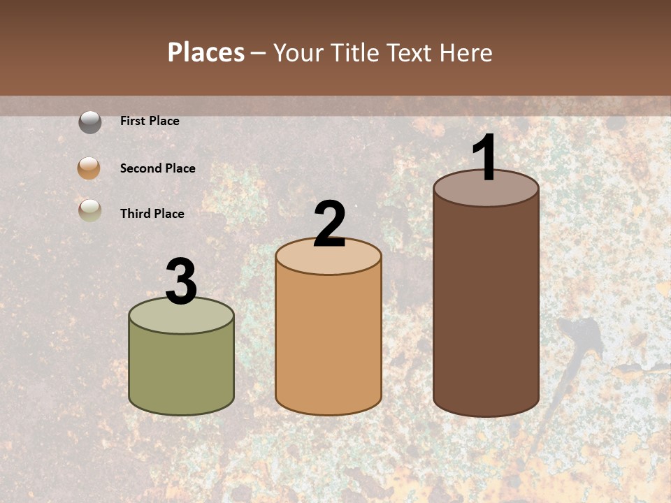 Erosion Industrial Grunge PowerPoint Template