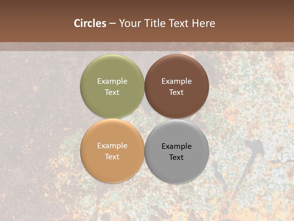 Erosion Industrial Grunge PowerPoint Template