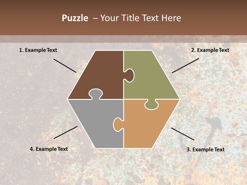 Erosion Industrial Grunge PowerPoint Template