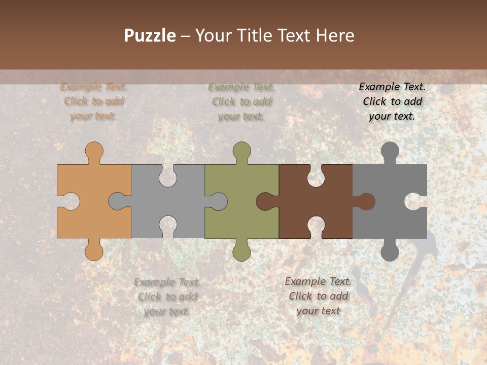 Erosion Industrial Grunge PowerPoint Template