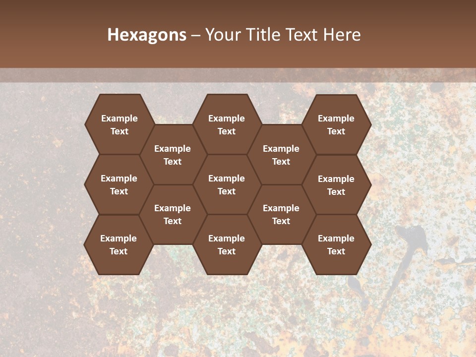 Erosion Industrial Grunge PowerPoint Template