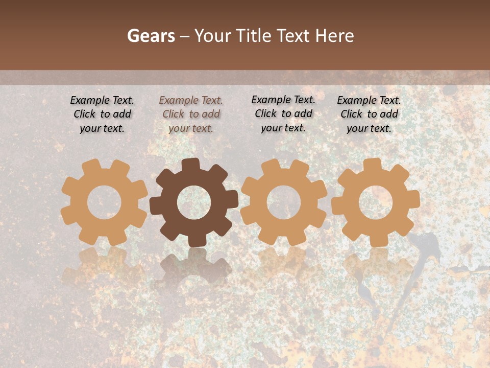 Erosion Industrial Grunge PowerPoint Template