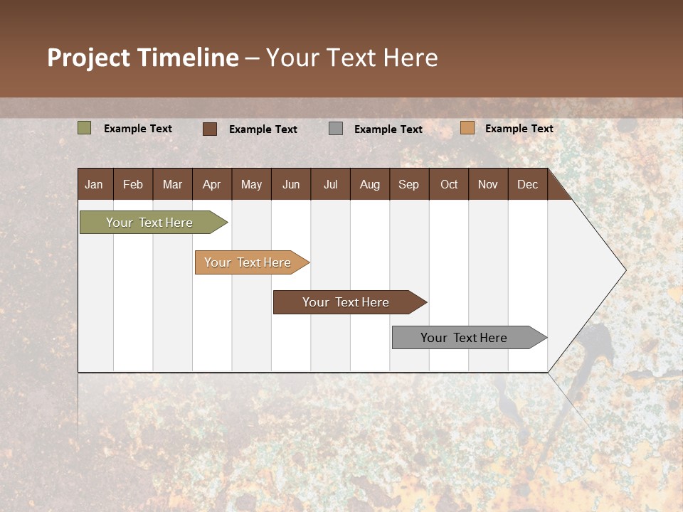 Erosion Industrial Grunge PowerPoint Template