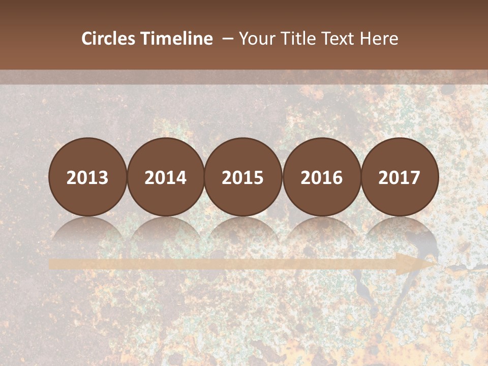 Erosion Industrial Grunge PowerPoint Template