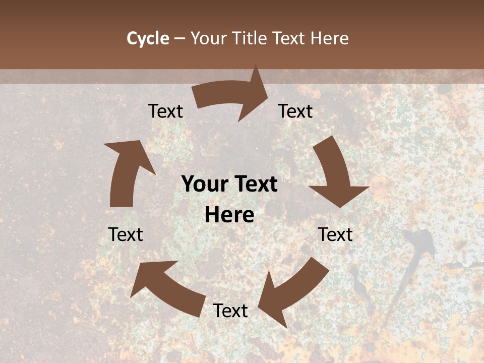 Erosion Industrial Grunge PowerPoint Template
