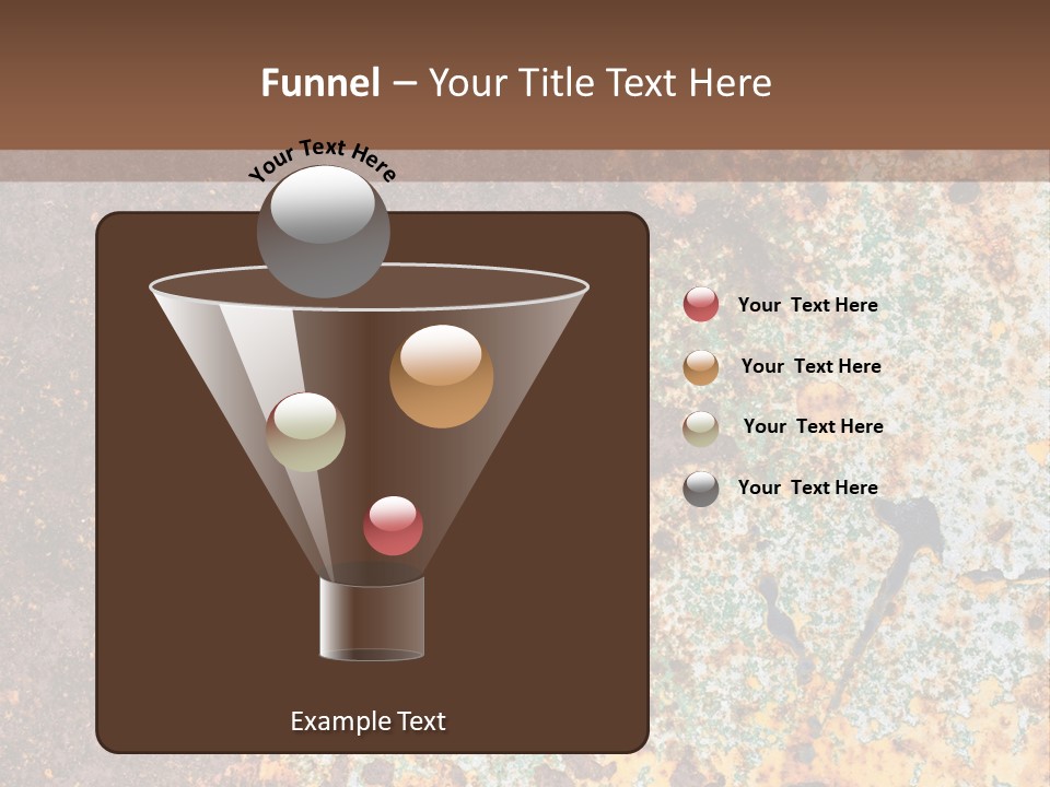 Erosion Industrial Grunge PowerPoint Template