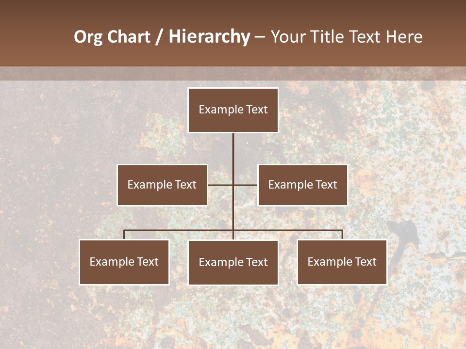 Erosion Industrial Grunge PowerPoint Template