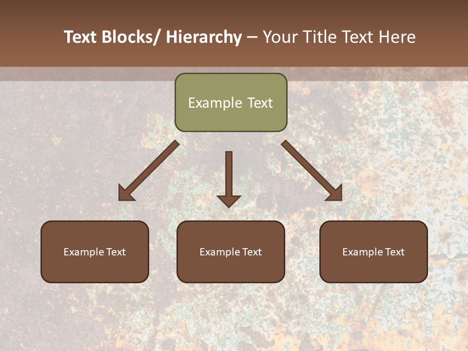 Erosion Industrial Grunge PowerPoint Template