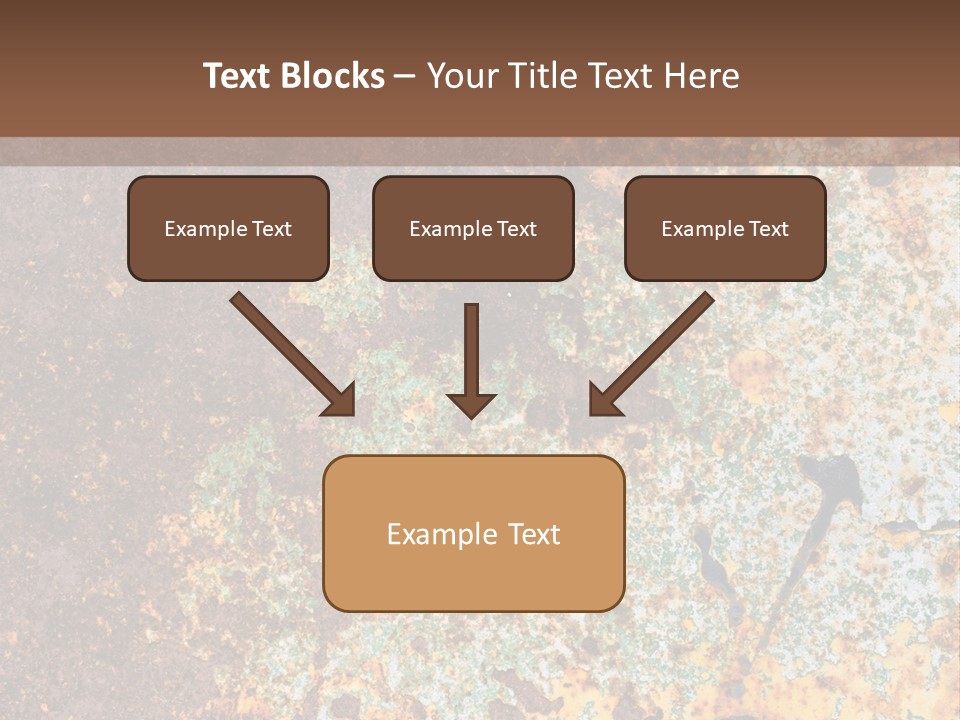 Erosion Industrial Grunge PowerPoint Template