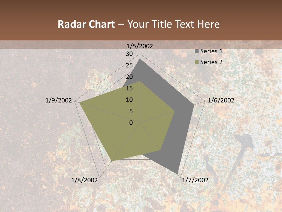 Erosion Industrial Grunge PowerPoint Template