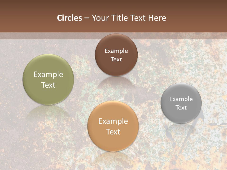 Erosion Industrial Grunge PowerPoint Template