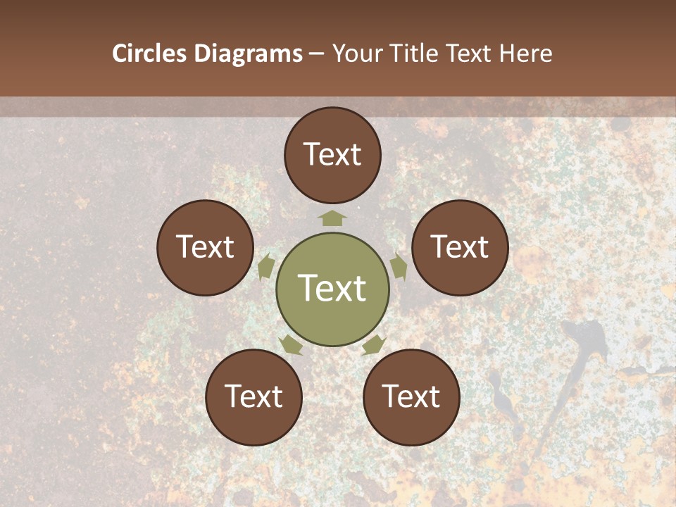 Erosion Industrial Grunge PowerPoint Template