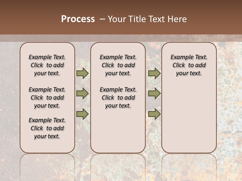 Erosion Industrial Grunge PowerPoint Template