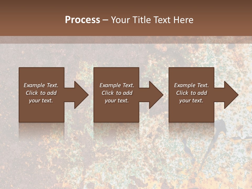 Erosion Industrial Grunge PowerPoint Template