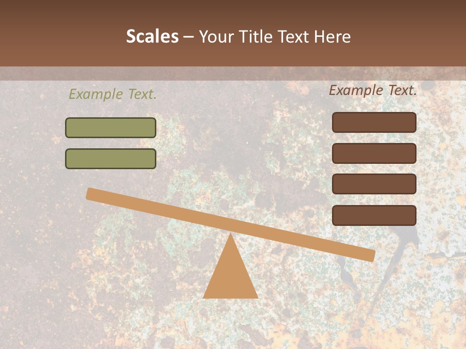 Erosion Industrial Grunge PowerPoint Template