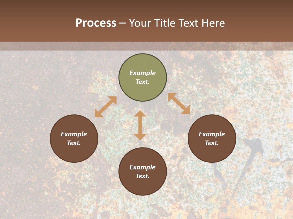 Erosion Industrial Grunge PowerPoint Template