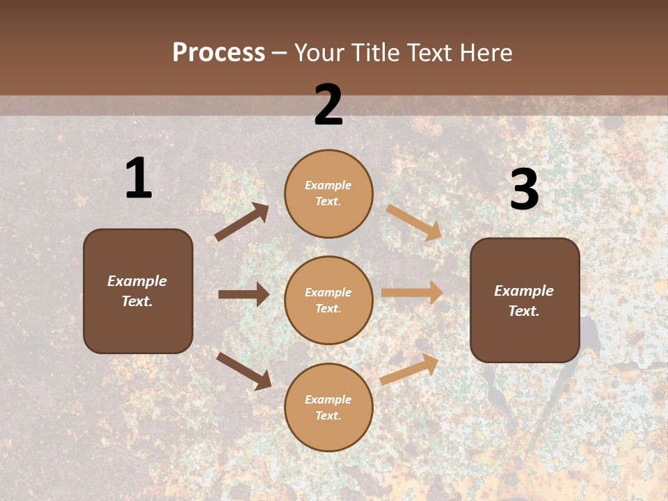 Erosion Industrial Grunge PowerPoint Template