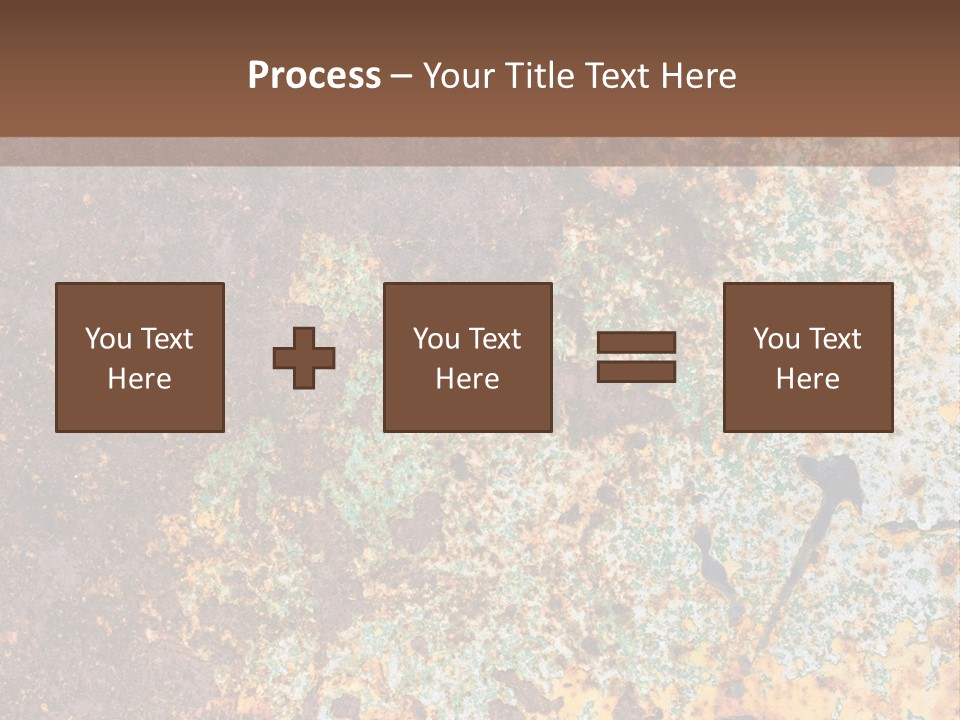 Erosion Industrial Grunge PowerPoint Template