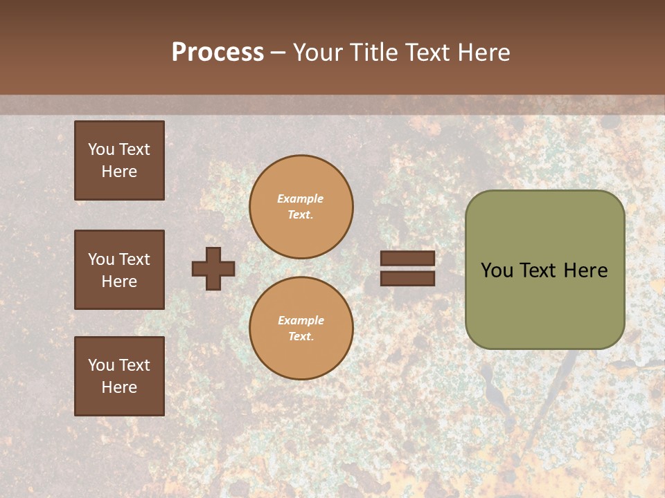 Erosion Industrial Grunge PowerPoint Template
