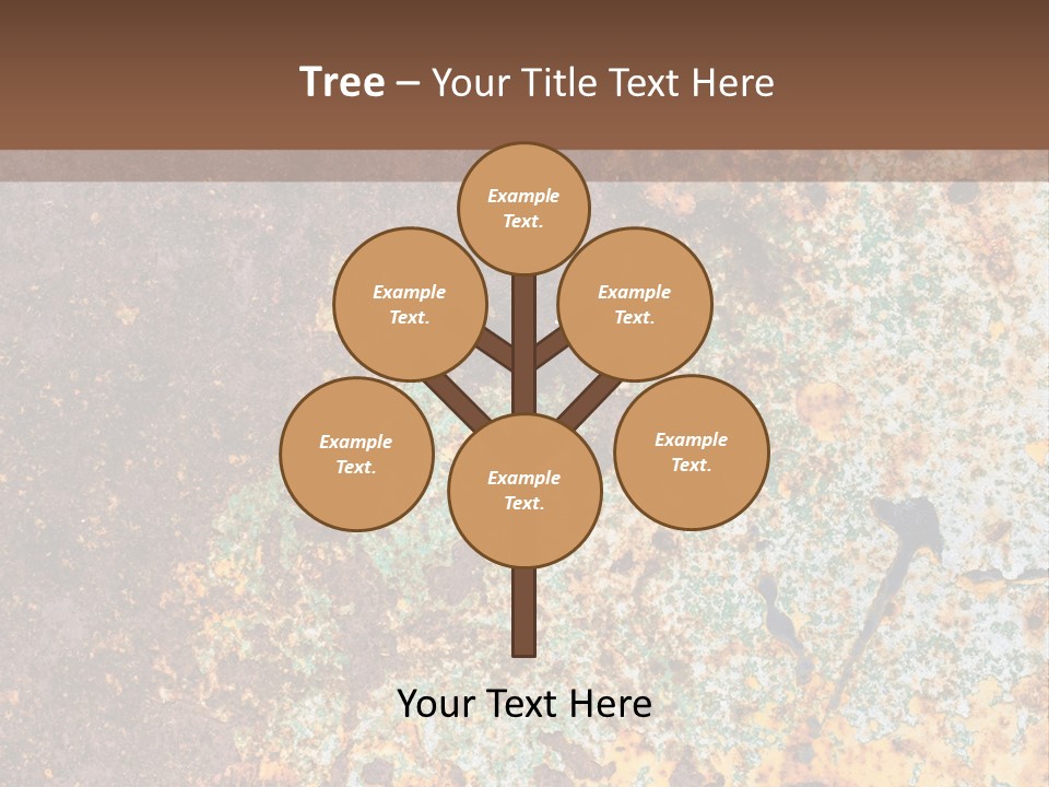 Erosion Industrial Grunge PowerPoint Template