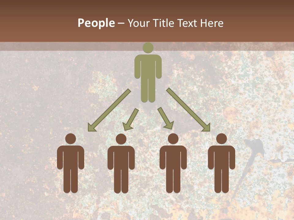 Erosion Industrial Grunge PowerPoint Template