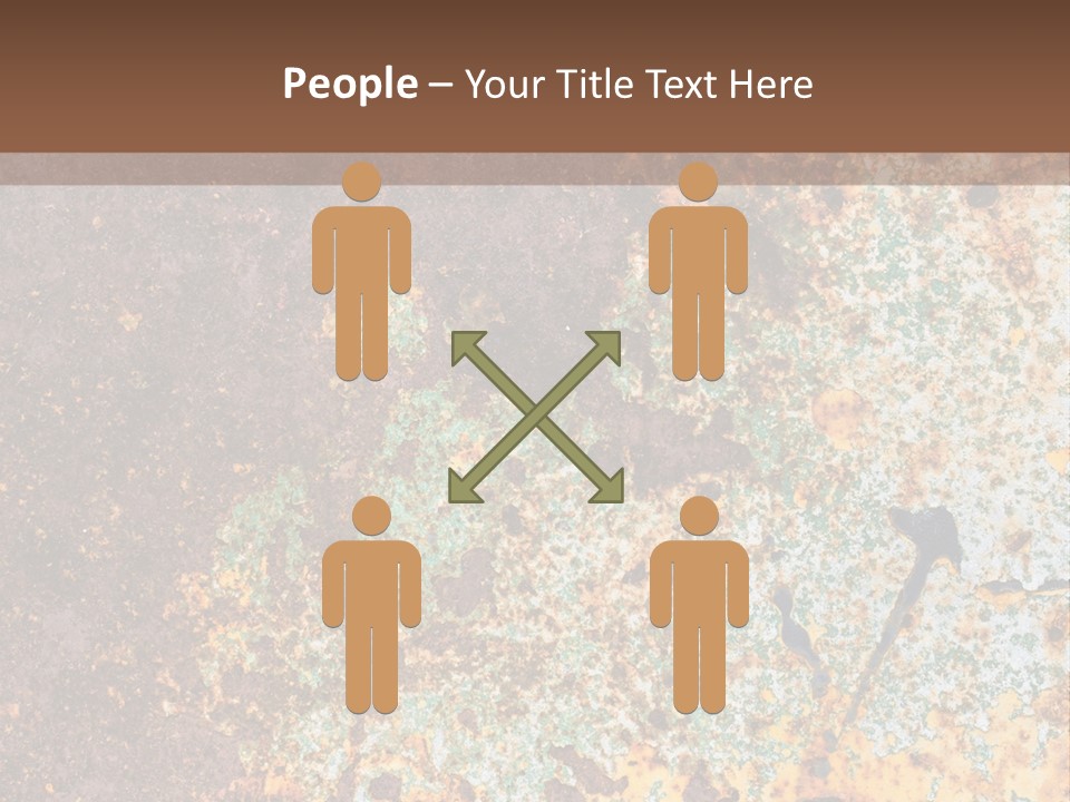 Erosion Industrial Grunge PowerPoint Template