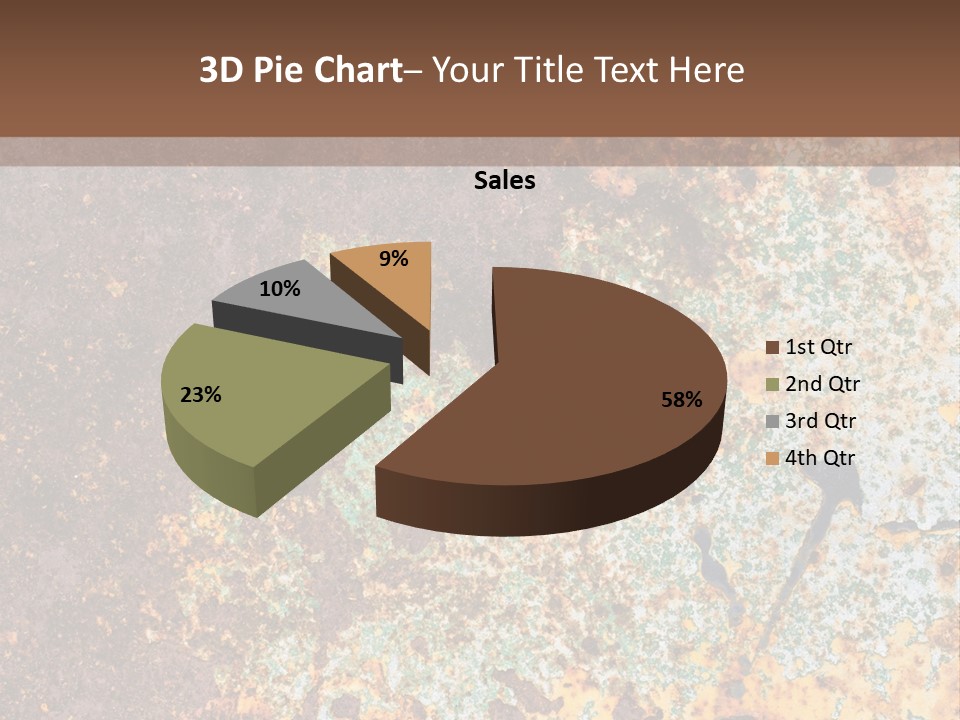 Erosion Industrial Grunge PowerPoint Template