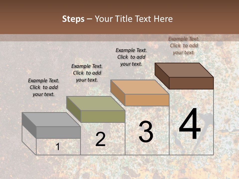 Erosion Industrial Grunge PowerPoint Template