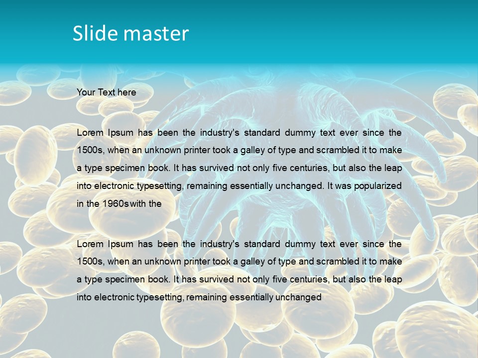 Concept White Cell PowerPoint Template