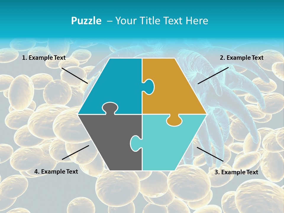 Concept White Cell PowerPoint Template