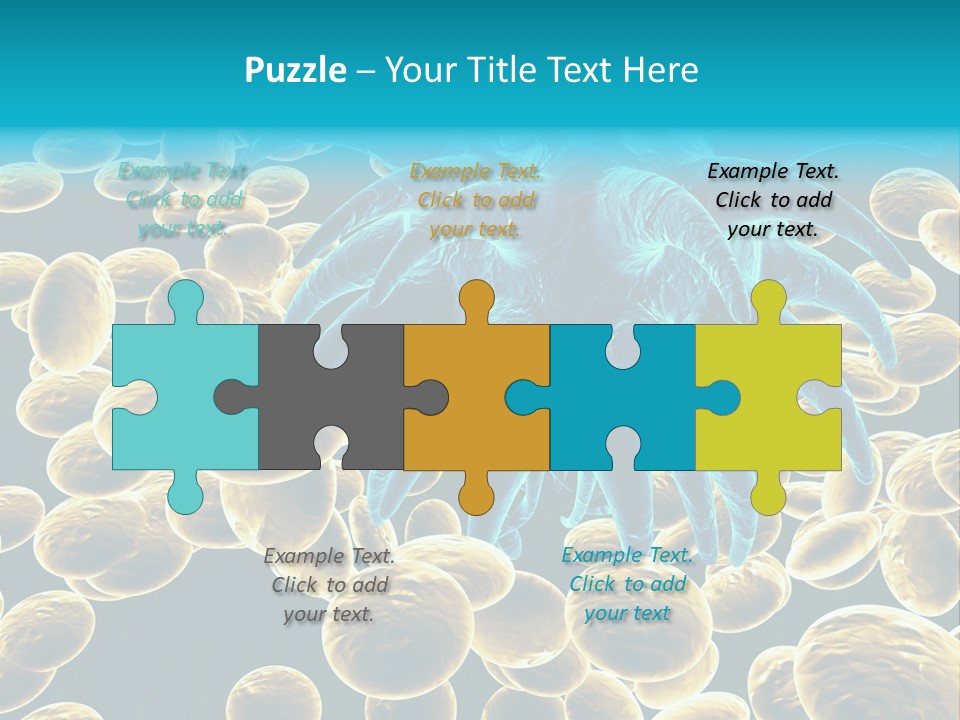 Concept White Cell PowerPoint Template