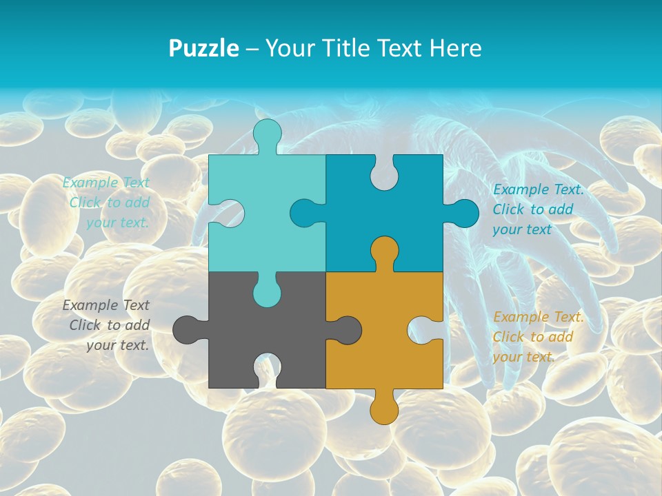 Concept White Cell PowerPoint Template