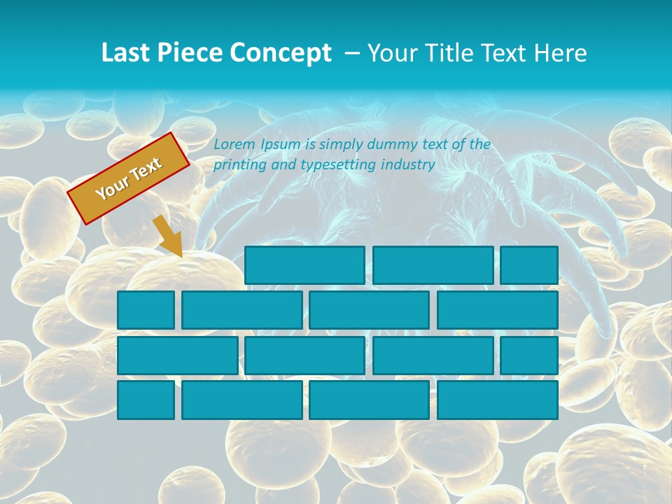 Concept White Cell PowerPoint Template