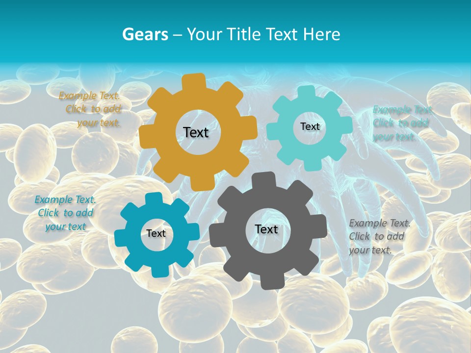 Concept White Cell PowerPoint Template