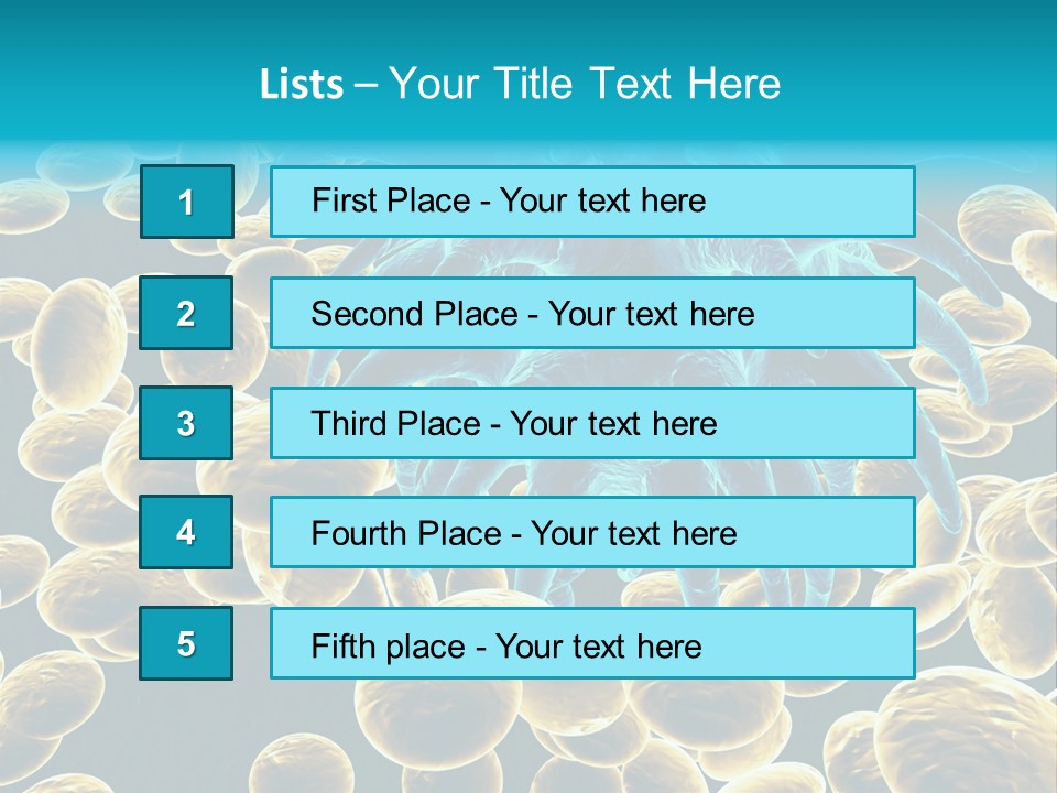 Concept White Cell PowerPoint Template