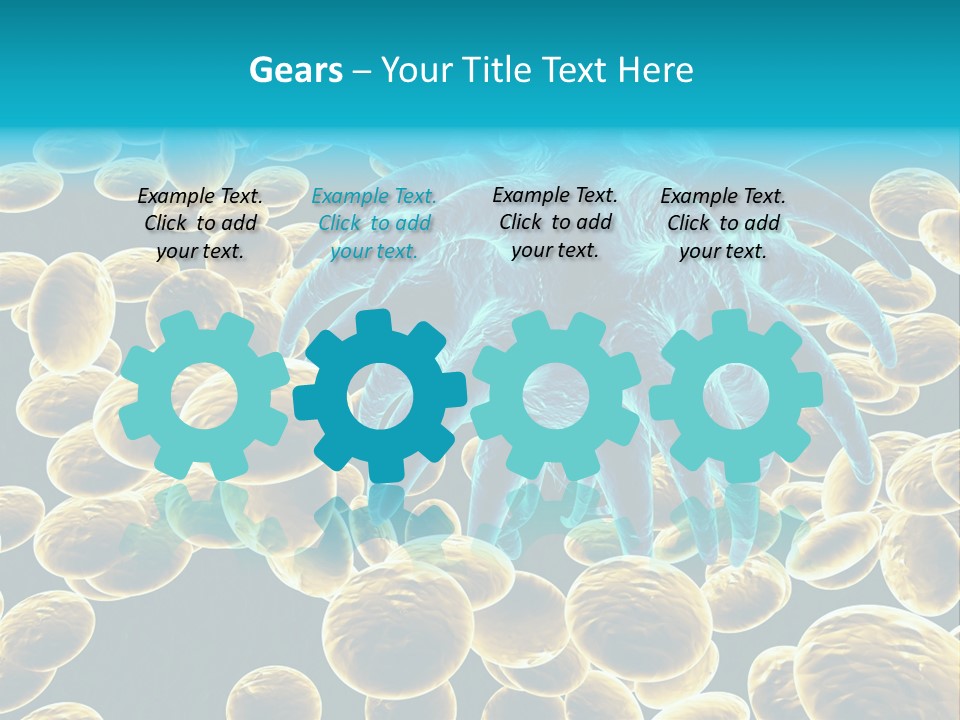 Concept White Cell PowerPoint Template