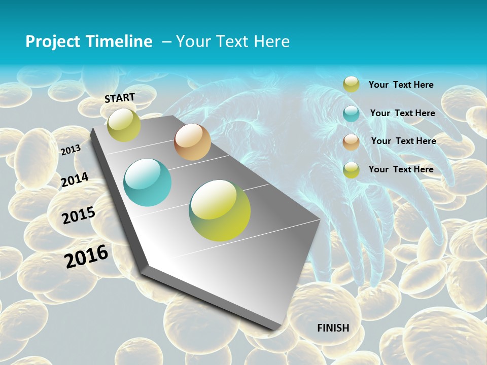 Concept White Cell PowerPoint Template