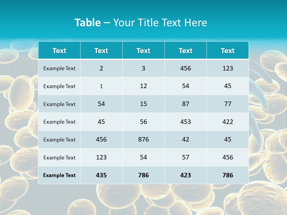 Concept White Cell PowerPoint Template