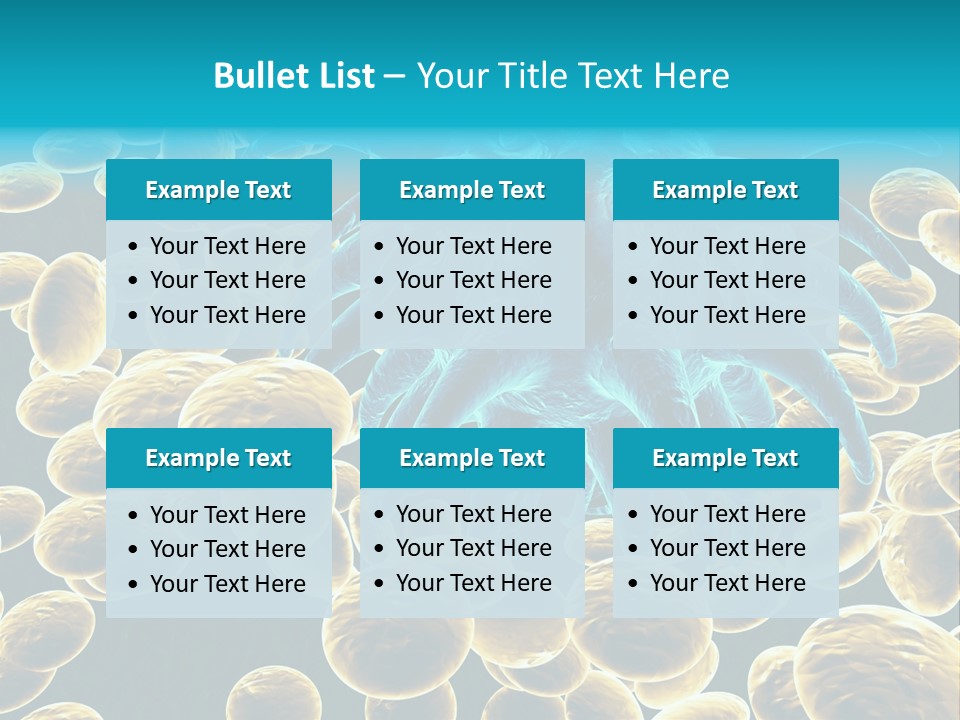 Concept White Cell PowerPoint Template