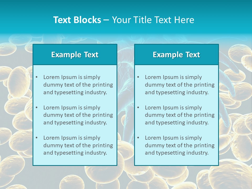 Concept White Cell PowerPoint Template