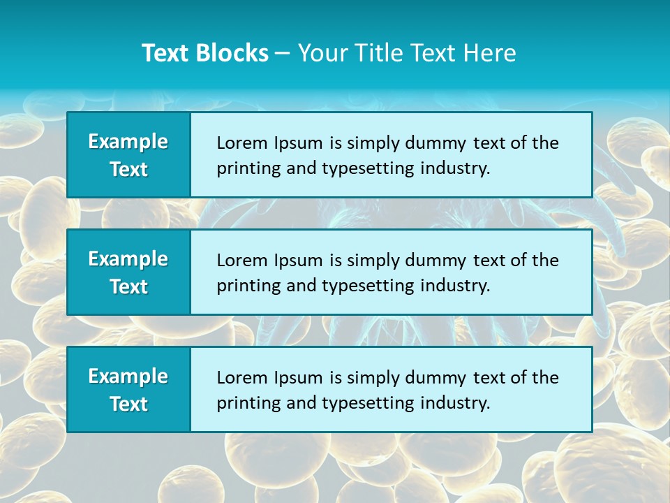 Concept White Cell PowerPoint Template