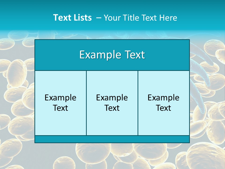 Concept White Cell PowerPoint Template