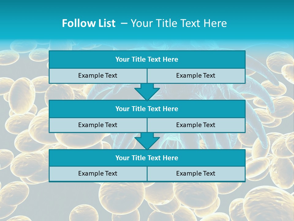 Concept White Cell PowerPoint Template