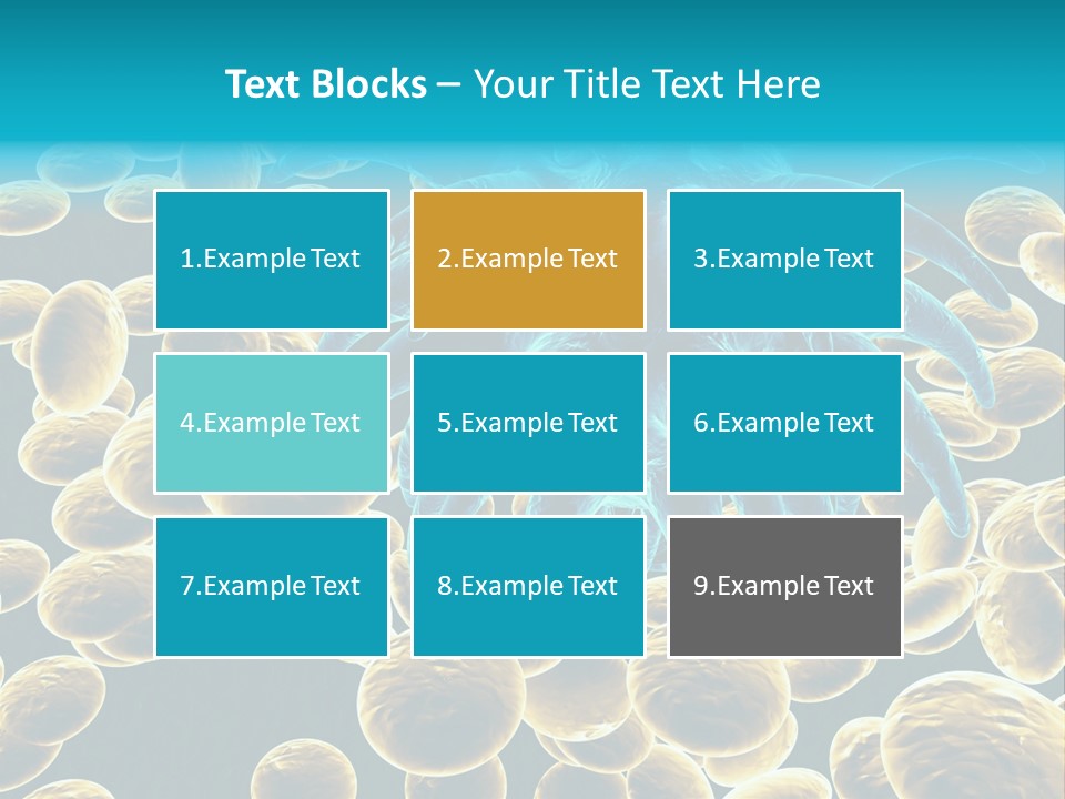 Concept White Cell PowerPoint Template