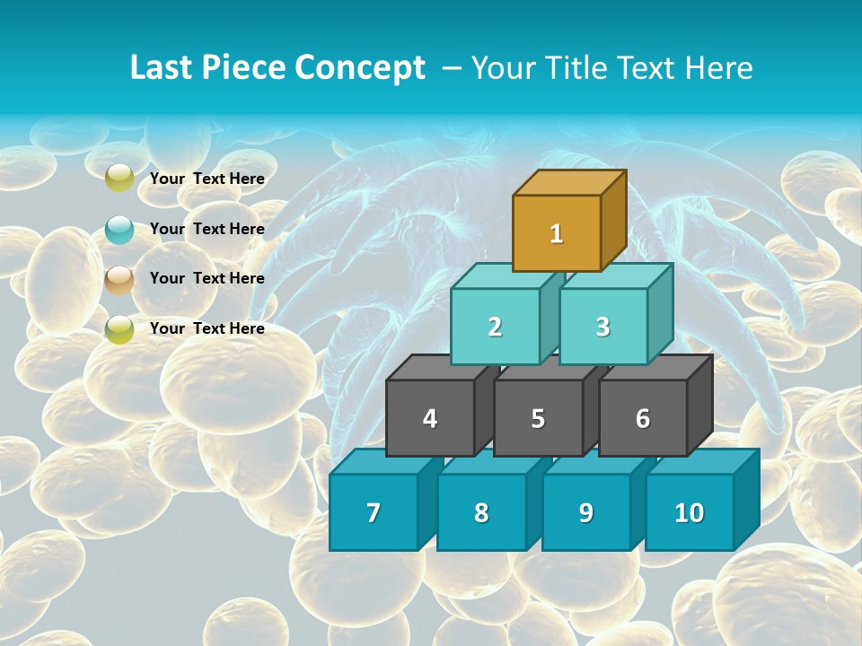 Concept White Cell PowerPoint Template
