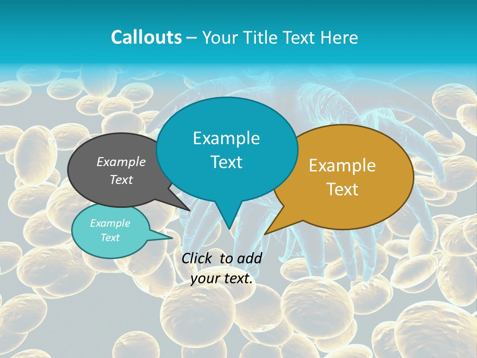 Concept White Cell PowerPoint Template