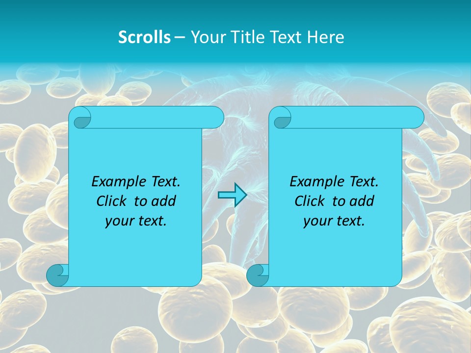 Concept White Cell PowerPoint Template