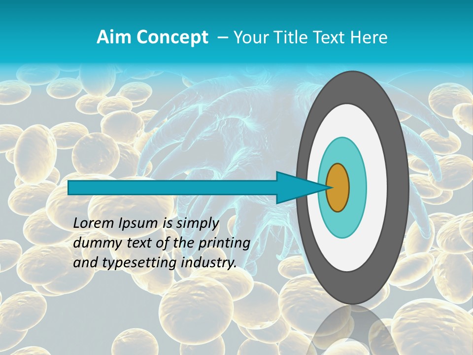 Concept White Cell PowerPoint Template